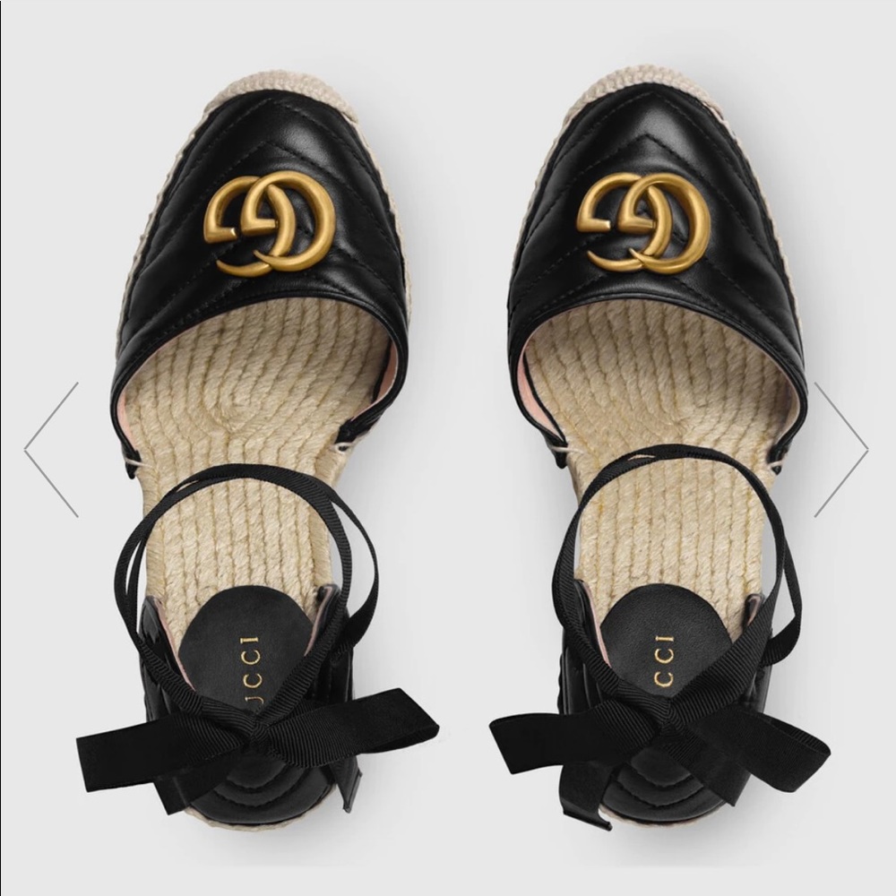 Gucci Wedge/ Espadrille